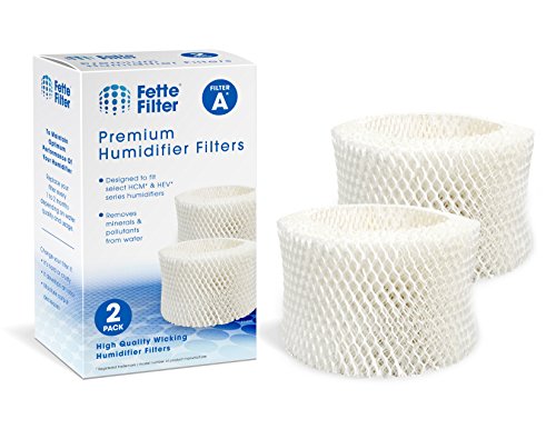 Product Cover Fette Filter - Humidifier Wicking Filters Compatible with Honeywell HAC-504AW, Filter A for Models HAC-504, HAC-504AW, HCM 350 and Other Cool Mist Models (Pack of 2)
