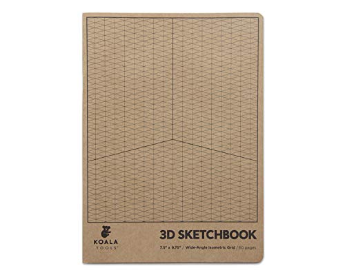 Product Cover Koala Tools | Isometric Graph Paper Notebook (1 Unit) | 7.5