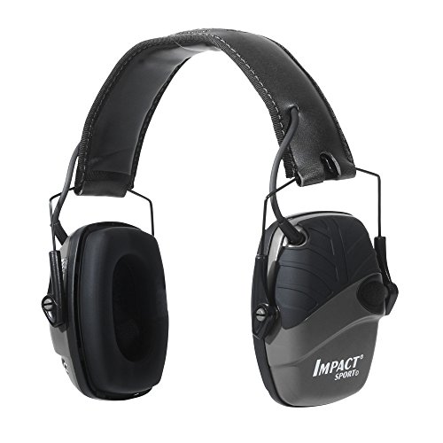 Product Cover Howard Leight by Honeywell Impact Sport Sound Amplification Electronic Shooting Earmuff, Black (R-02524)