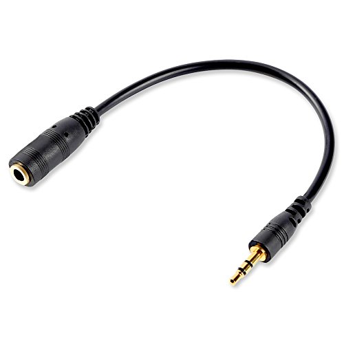 Product Cover Electop 2.5mm Male to 3.5mm(1/8 inch) Female Stereo Audio Jack Adapter Cable for Headphone