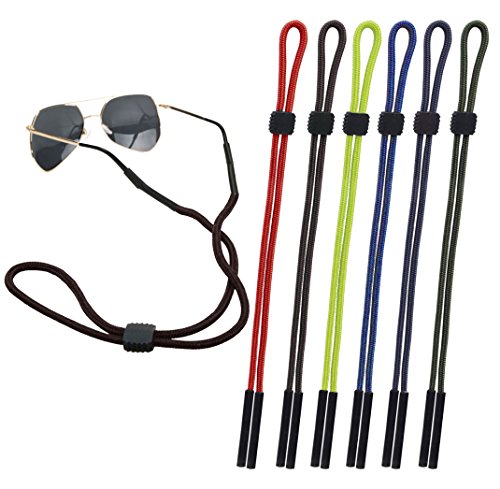 Product Cover CandyHome 6 Pcs Sunglass Straps, Glasses Holder Sunglasses Strap, Excellent Chums Glasses Strap for Men and Women