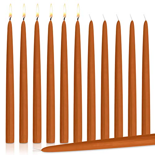 Product Cover Higlow Orange Dripless Taper Candles 10