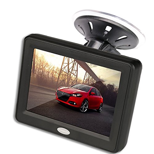 Product Cover 3.5'' Inch TFT LCD Car Color Rear View Monitor Screen for Parking Rear View Backup Camera With 2 Optional Bracket