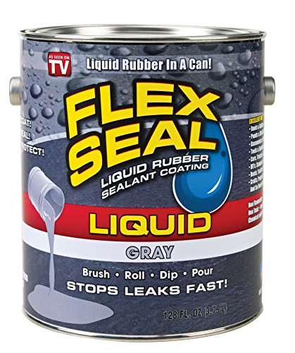 Product Cover Flex Seal Liquid Rubber in a Can, 1-gal, Gray