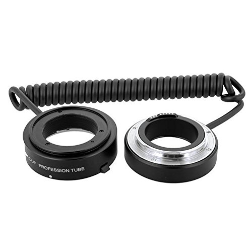 Product Cover Meike Automatic AF Auto Focus Multifunctional E-macro Extension Tube MK-C-UP Macro & Reverse Mount On Lens with 58mm 67mm 72mm 77mm Adapter Rings for Canon EF/EF-S Mount Lenses