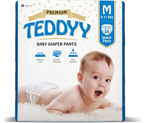 Product Cover Teddyy Baby Premium Medium Diaper Pants (Pack of 56)
