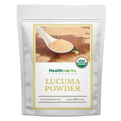 Product Cover Healthworks Lucuma Powder Raw Organic (16 Ounces / 1 Pound) | All-Natural & Certified Organic | Keto, Vegan & Non-GMO | Peruvian Origin | Antioxidant Superfood | Smoothies, Cereal & Ice Cream