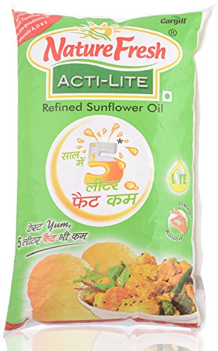 Product Cover Nature Fresh Acti Lite Oil - Refined Sunflower, 1L Pouch