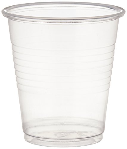 Product Cover Dynarex Disposable 3 oz.Plastic Drinking Cups, 100 Per Package...