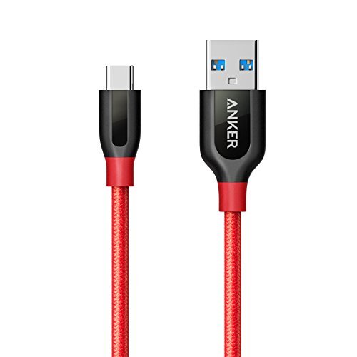 Product Cover USB Type C Cable, Anker Powerline+ USB C to USB 3.0 Cable (3ft), High Durability, for Samsung Galaxy Note 8, S8, S8+, S9, MacBook, Sony XZ, LG V20 G5 G6, HTC 10, Xiaomi 5 and More