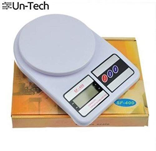 Product Cover Generic Electronic Kitchen Digital Weighing Scale, Multipurpose, White, 10 Kg