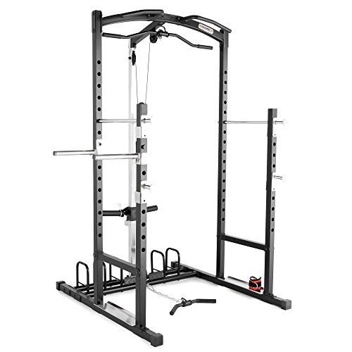 Product Cover Marcy Home Gym Cage System Workout Station for Weightlifting, Bodybuilding and Strength Training MWM-7041