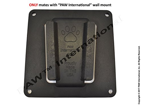 Product Cover PAW International RV TV Bracket (Polymer) - Single TV Mount, Black
