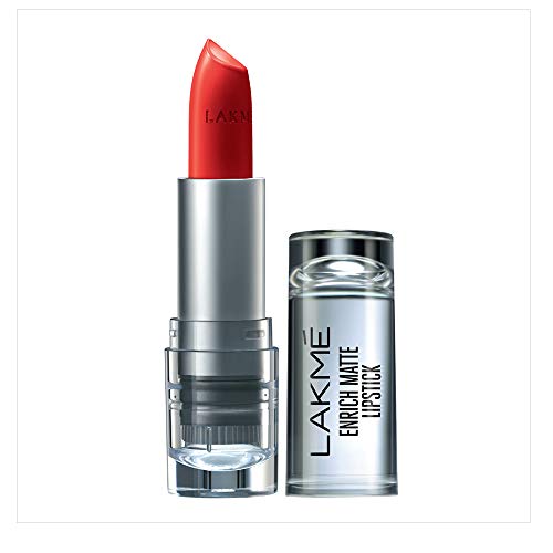 Product Cover Lakme Enrich Matte Lipstick, Shade RM14, 4.7g