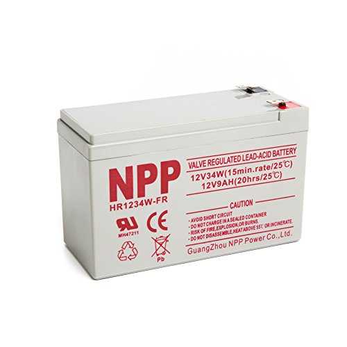 Product Cover NPP HR1234W FR 12V 34W 12Volt 9Amp High Rate Long Life Rechargeable Sealed Lead Acid UPS Battery