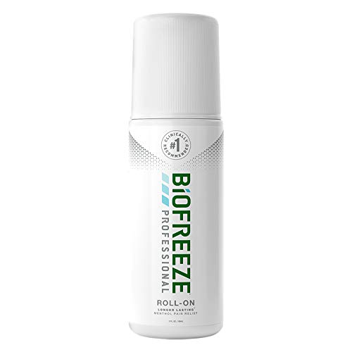 Product Cover Biofreeze Professional Roll-On Pain Relief Gel, 3 oz. Bottle, Green