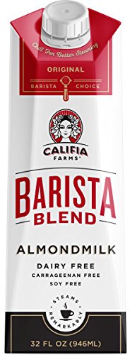 Product Cover Califia Farms Original Almondmilk Barista Blend, 32 Oz (Pack of 6) | Dairy Free | Plant Based | Nut Milk | Vegan | Non-GMO