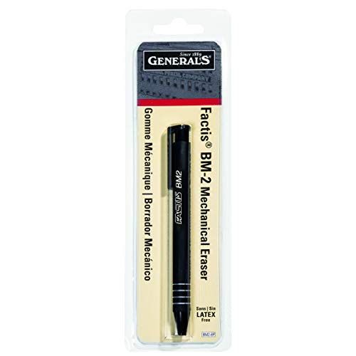 Product Cover General Pencil CO. GPBM2-BP Factis Pen Style Eraser Carded
