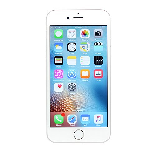 Product Cover Apple iPhone 6S Plus, 16GB, Silver - Fully Unlocked (Renewed)