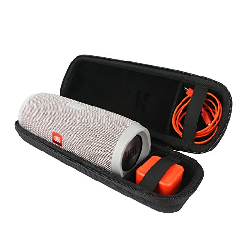 Product Cover Khanka Carrying Case for JBL Charge 3 Waterproof Portable Wireless Bluetooth Speaker. Extra Room for Charger and USB Cable