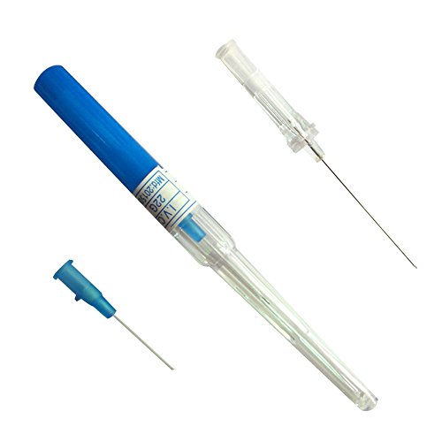 Product Cover Piercing Needles,New Star Tattoo 5PCS 22G Gauge IV Catheter Needles Kit Piercing for IV Start Kits