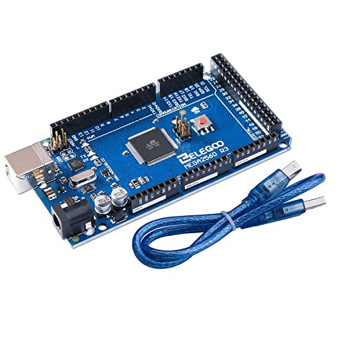 Product Cover Elegoo MEGA 2560 R3 Board ATmega2560 ATMEGA16U2 + USB Cable for Arduino