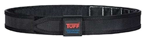 Product Cover Quik2U TUFF SureFit Competition Belt Set Inner and Outer Belt with Keeper (Black, Small 28-34)