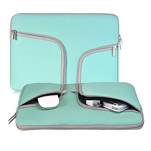 Product Cover Laptop Sleeve Case 11.6-12.3 Inch, Egiant Water-Resistant Protective Bag Compatible Mac Air 11, Mac 12 Retina, iPad Tablet, Surface Pro 3 4 5 6, Chromebook 11, Notebook Carrying Case-Turquoise