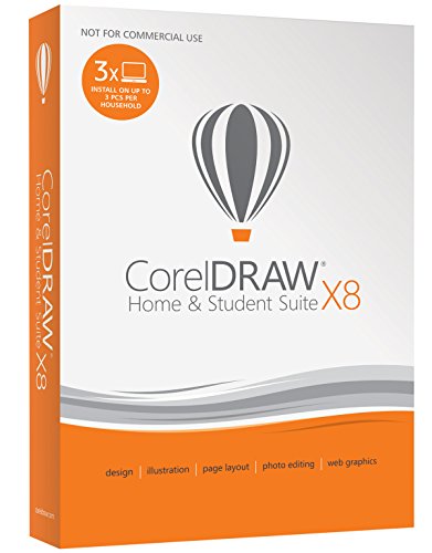 Product Cover CorelDRAW Home & Student Suite X8 for PC (Old Version)