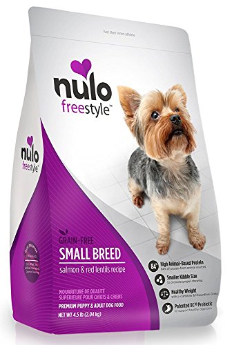 Product Cover Nulo Small Breed Grain Free Dry Dog Food With Bc30 Probiotic (Salmon And Red Lentils Recipe, 11B Bag)