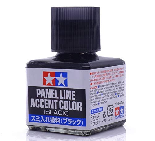 Product Cover TAMIYA 87131 Panel Line Accent Color Black For Plastic Model Kit