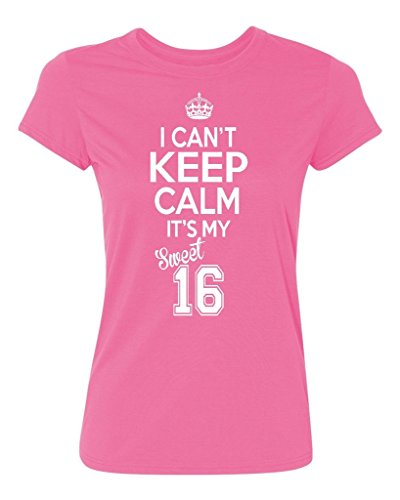 Product Cover P&B Sweet Sixteen It's My Birthday! Women's T-Shirt, S, Azalea Pink
