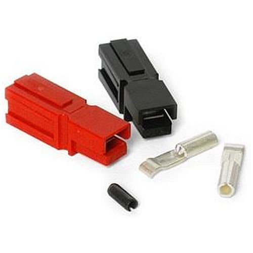 Product Cover Valley Enterprises Anderson Powerpole Connectors 15 Amp Unassembled Red/Black Complete with Roll Pin (10 Sets)