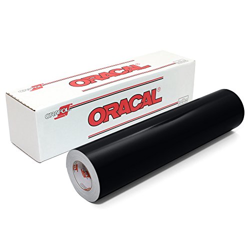Product Cover Oracal 651 Glossy Vinyl Roll 12 Inches by 150 Feet - Black