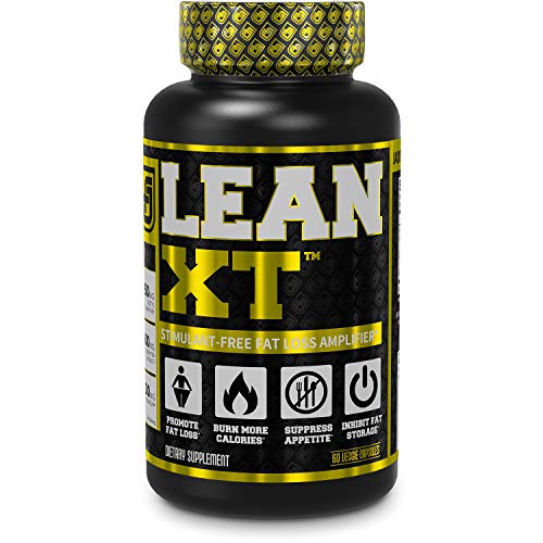 Product Cover Lean-XT Non Stimulant Fat Burner - Weight Loss Supplement, Appetite Suppressant, Metabolism Booster with Acetyl L-Carnitine, Green Tea Extract, Forskolin - 60 Natural Diet Pills