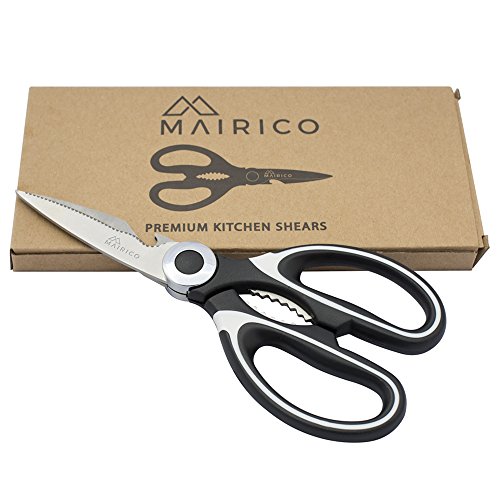 Product Cover MAIRICO Ultra Sharp Premium Heavy Duty Kitchen Shears and Multi Purpose Scissors