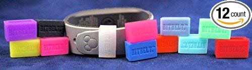 Product Cover Bitbelt Jr 12 Pack one of Every Color for Disney MagicBand (Child) and Smaller Fitness trackers (Fitbit Flex, alta, Garmin vivosmart)