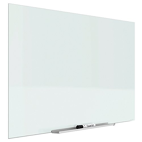 Product Cover Quartet Glass Whiteboard, Non-Magnetic Dry Erase White Board, 74