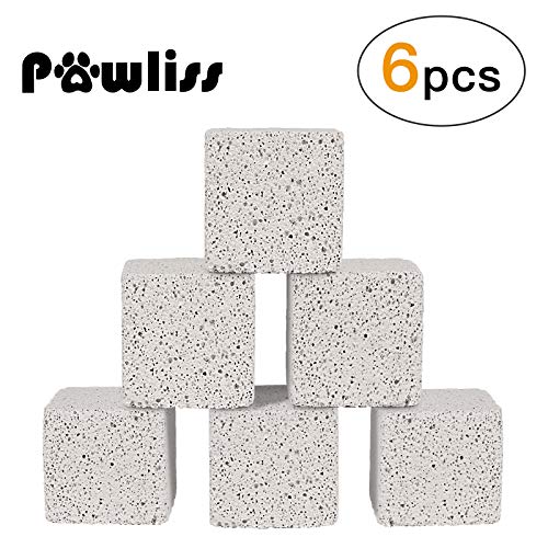 Product Cover Pawliss Teeth Grinding Lava Block for Hamster Chinchilla Rabbit (Pack of 6)