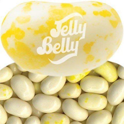 Product Cover FirstChoiceCandy Jelly Belly Buttered Popcorn Flavor Pastel Yellow Fresh Jelly Beans 2 Pound Resealable Bag