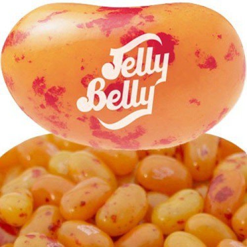 Product Cover FirstChoiceCandy Jelly Belly Peach Orange Jelly Beans 1 Pound Resealable Bag