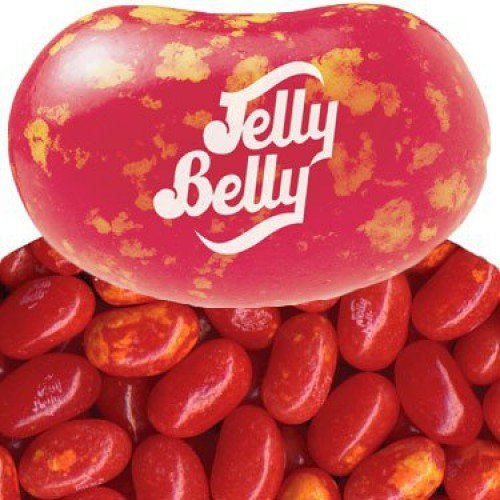 Product Cover FirstChoiceCandy Jelly Belly Sizzling Cinnamon Flavor Fresh Red Jelly Beans 1 Pound Resealable Bag