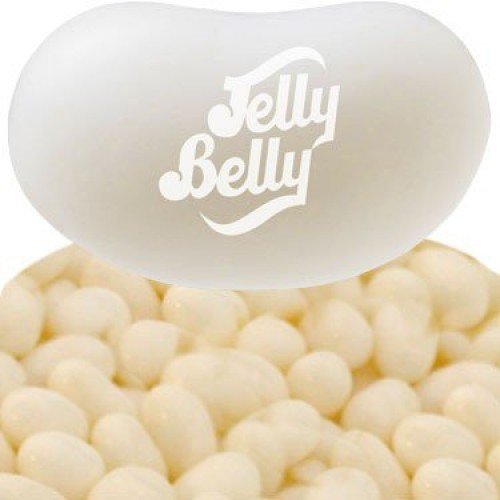 Product Cover FirstChoiceCandy Jelly Belly Coconut Flavor Fresh White Jelly Beans 2 Pound Resealable Bag