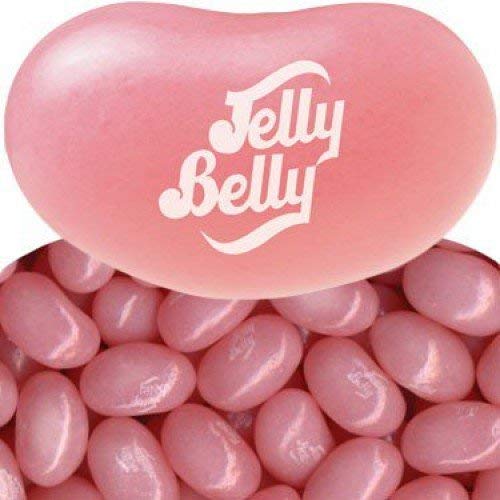 Product Cover FirstChoiceCandy Jelly Belly Cotton Candy Flavor Light Pink Pearl Jelly Beans 2 Pound Resealable Bag