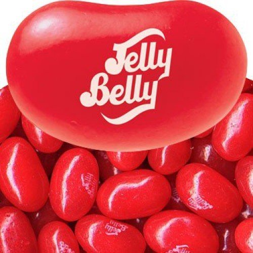 Product Cover FirstChoiceCandy Jelly Belly Very Cherry Fresh Fruit Flavor Pearl Red Jelly Beans 2 Pound Resealable Bag