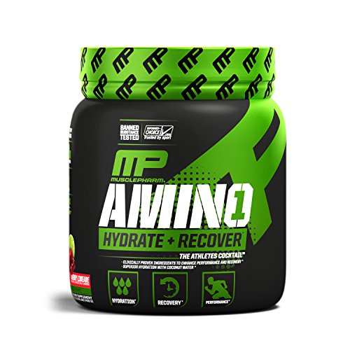 Product Cover MusclePharm Amino 1 Sport Nutrition Powder, Cherry Limeade, 30 Servings