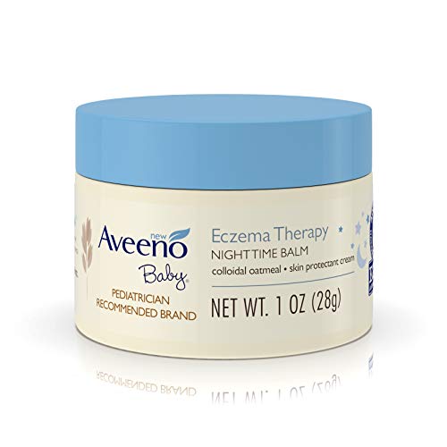 Product Cover Aveeno Baby Eczema Therapy Nighttime Balm with Natural Colloidal Oatmeal for Eczema Relief, 1 oz