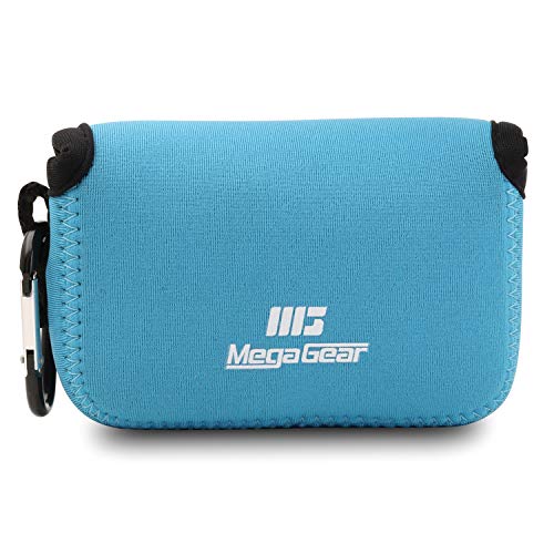 Product Cover MegaGear MG806 Ultra Light Neoprene Camera Case Compatible with Fujifilm FinePix XP140, XP130, XP120, XP90 - Blue