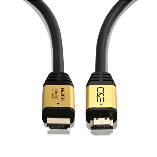 Product Cover 6ft (1.8M) High Speed Ultra 4K HDMI Cable with Ethernet (6 Feet/1.8 Meters) Supports 4Kx2K 60HZ, 18 Gbps - 30 AWG - 3D/ARC/CEC/HDCP 2.2/CL3 - Xbox PS4 PC HDTV CNE585734