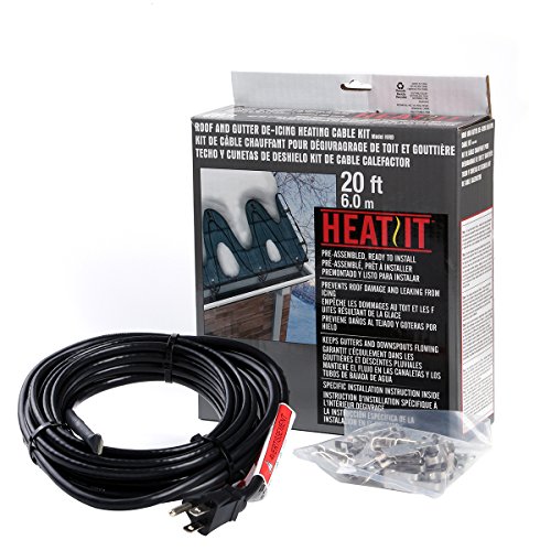 Product Cover Heat it HIRD 20 feet Roof Gutter De-Icing Cable